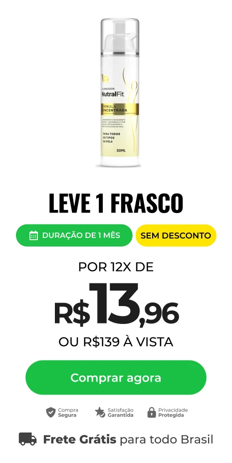 Clareador nutralfit valor